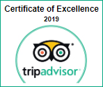 Trip Advisor 2019 Certificate